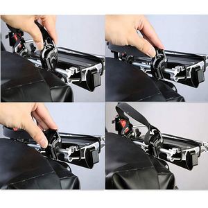 Sacoche de vélo pour porte-bagages arrière, certifiée BSCI, étanche, avec housse de pluie pour le cyclisme - Product Image 6