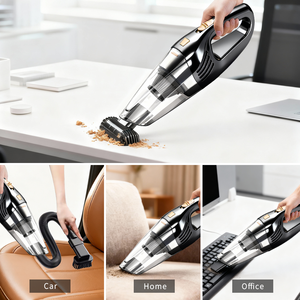 Aspirateur sans fil <span class=keywords><strong>à</strong></span> 3 vitesses réglables, rechargeable par USB, pour <span class=keywords><strong>nettoyage</strong></span> humide et <span class=keywords><strong>sec</strong></span>, idéal pour l'<span class=keywords><strong>intérieur</strong></span> de la <span class=keywords><strong>voiture</strong></span>, la maison et le bureau - Product Image 4