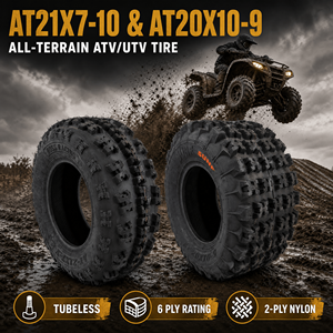 Neumáticos Todoterreno 21x7-10 20x10-9 20x11-9, Neumáticos Tubeless Resistentes al Desgaste para Go Kart, Carrito, ATV, UTV, Buggy - Product Image 1