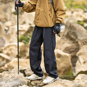 Pantaloni Impermeabili per Sport all'Aperto, Antivento e ad Asciugatura Rapida, Pantaloni Cargo da Lavoro Casual e Comodi - Product Image 5