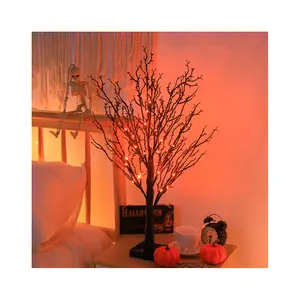 Tatil ağacı ışık odası hayalet festivali dize LED simülasyon turuncu cadılar bayramı şükran dekorasyon