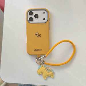 Étui de téléphone antichoc de luxe avec motif poney mignon et cordon pour iPhone 17 Pro Max 16/15 Pro, pour <span class=keywords><strong>Huawei</strong></span> Mate 60/70/80, avec boîte d'emballage - Product Image 5