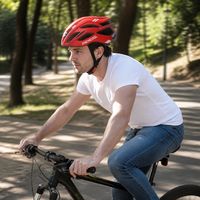 Casque de vélo en gros avec doublure en maille anti-insectes PC EPS pour le cyclisme