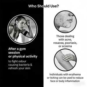 Spray Suave para la Piel con Hipoclorito OEM, Calma, Purifica, Alivia el Enrojecimiento del Acné, Orgánico, Vegano, Sin Silicona, Sin Aceite, Sin Parabenos - Product Image 4