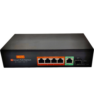 Switch POE Gigabit no administrado de 6 puertos <span class=keywords><strong>ANPA</strong></span> Factory, 10/100/1000Mbps RJ45, con capacidad de 12 Gbps y AI Watchdog, para CCTV - Product Image 2