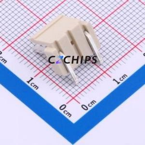 HC-VH-3A2W-M Wire-to-Board Pin Header Bent Lead Through Hole,P=3.96mm Connector 1x3P(1P) 7.92mm Right Angle Insert VH - Product Image 2