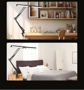 Double Arm <strong>LED</strong> <strong>Light</strong> for Beauty <strong>Salon</strong> Enhances Photography of Eyelash Extensions for Video &amp; Phone Use - Product Image 2