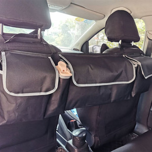 600D Oxford coche asiento trasero de almacenamiento colgante plegable camión bolsa/asiento trasero organizador auto tronco - Product Image 3