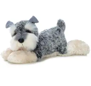 Customized 12" Stuffed Animal Appease Toys Plush Ludwig Schnauzer Dog