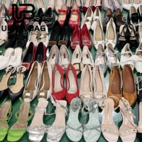 S15 Chaussures d'Occasion Femme Mixtes à Talons Mode en Gros Vente Chaude Seconde Main pour Balles