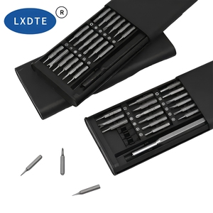 Juego de Destornilladores de Precisión LXD 24 en 1 con Puntas Torx Magnéticas en Estuche de Aluminio para Reparación de Gafas, Teléfonos Móviles y Uso Doméstico - Product Image 1