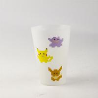 Gobelet givré en PP de 400 ml (14 oz) avec logo personnalisé OEM pour stades, bières, mariages, fêtes et événements