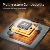 Trackpad Óptico Portátil para Principiantes, Recargable por USB-C, Ergonómico, Accesorio para Laptop y PC de Escritorio, MagicPad OEM