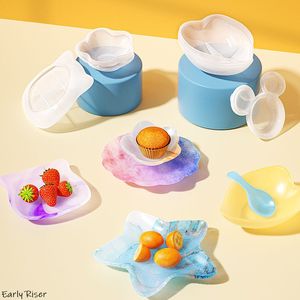 Moldes de Resina para Organizador, 40 Estilos, Moldes de Silicona para Platos de Encaje, Platos con Forma de Hoja, Cucharas, Tazones Repujados, Portavelas, Macetas - Product Image 2