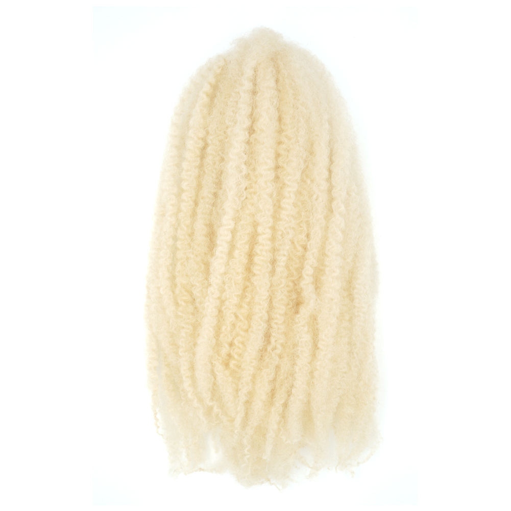 Wholesale 18-Inch High Soft Heat Resistant Afro Kinky Curly Crochet Braid Hair Extensions for Women Deep Wave 100g Synthetic Detail Section 4