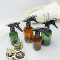 Bouteille cosmétique pour animaux de compagnie 300ml 500ml pulvérisateur en plastique personnalisé tête vis buse déclencheur pulvérisation
