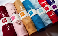 En gros Kraft Papier Manches Emballage Rouleau Enrouler Autour De Vêtements Chemise Manches Wrap Sweat Emballage Personnalisé Manches