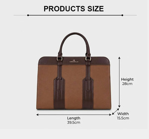 CHRISBELLA Bolsos de Cuero PU al por Mayor para Computadora Portátil, Bolsos de Viaje y Oficina Modernos 2026 con Correa de Hombro Desmontable y <span class=keywords><strong>Cartera</strong></span> - Product Image 2