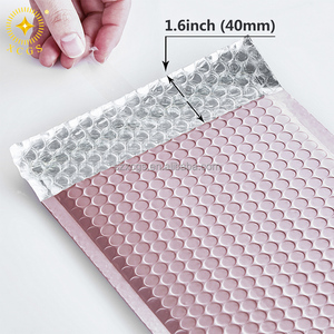 Bạc nhiệt cách điện phong bì lá độn kim loại bong bóng bưu phẩm cho thực phẩm lạnh gửi thư - Product Image 1