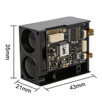 Module télémètre laser PTFS 1000m, capteur de télémètre laser de chasse 905nm, module laser infrarouge USB pour la mesure de distance
