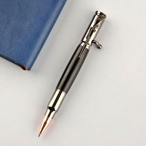 Factory Custom Promotional Sports Gift Metal Bullet Gun <b>Pen</b> 1.0mm Tip Non-Erasable Ink Customizable Logo <b>Colors</b> Multi-Shaped - Product Image 3