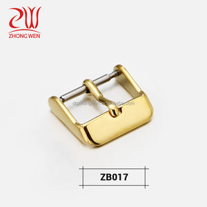 Cinturino in pelle personalizzato Bucks acciaio inossidabile fibbia orologio 16mm per <span class=keywords><strong>Smart</strong></span> <span class=keywords><strong>Watch</strong></span> accessori - Product Image 3