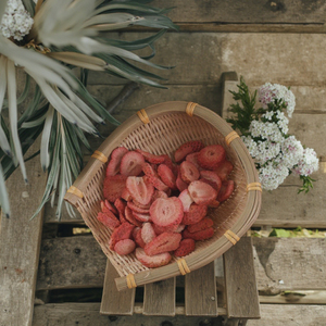 Dâu tây sấy khô chất lượng cao, bán buôn, cắt lát, dùng làm nguyên liệu pha trà - Product Image 2