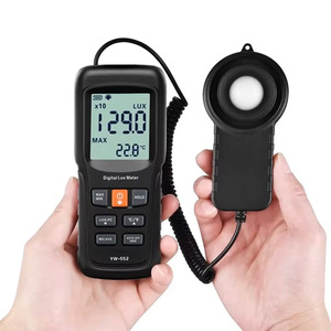 Medidor de <span class=keywords><strong>luminosidad</strong></span> digital YW-552, medidor de <span class=keywords><strong>luminosidad</strong></span>, probador de brillo de luz, detector de iluminación, pantalla LCD de 200000 lux - Product Image 2