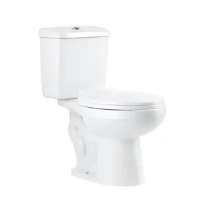 GX3139C Wassers pa rende Siphon S-Falle 300mm indischer Stil Dual-Flush Dry Flush zweiteilige moderne Toiletten schüssel retretes