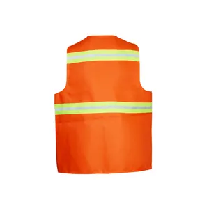 Fast Delivery High Visible Reflective Men'S Security Vest Safety Vest