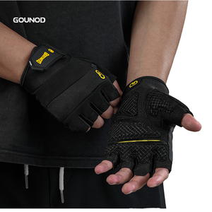 Guantes Deportivos Unisex de Alta Calidad Antideslizantes de Medio Dedo con Cierre de Poliéster para Ejercicio al Aire Libre, Entrenamiento, Gimnasio y Fitness - Product Image 4