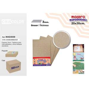 Base de Madera 20*30cm, Producto de Artesanía en Bambú y Madera, Tabla de Madera - Product Image 1