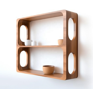 Hot Sales <strong>Wood</strong> Wall Mounted Floating Kitchen <strong>Shelves</strong> Small Display <strong>Shelf</strong> Essential Oil <strong>Shelf</strong> for Living Room - Product Image 1