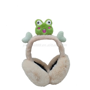 Заводские Пользовательские Оптовые Зимние Наушники Складные однотонные защитные наушники, горячая Распродажа продуктов - Product Image 4