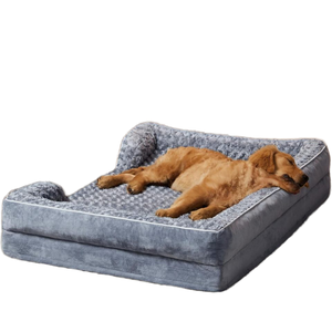 LY Factory Orthopädisches Hundesofa, Groß, Waschbar, mit Wasserdichtem Futter und Rutschfester Unterseite, für den Winterschlaf von Haustieren - Product Image 1