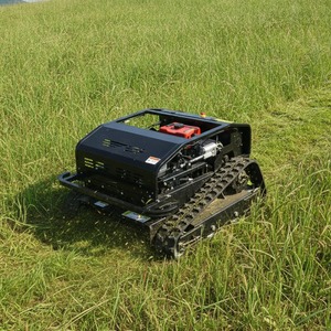 Système d'alimentation auto-chargeant, largeur de coupe 800 mm, télé<span class=keywords><strong>commande</strong></span>, tondeuse à gazon sur chenilles 680 m pour l'aménagement paysager des zones scéniques et des pentes - Product Image 1