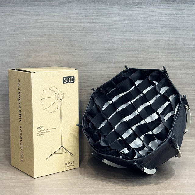 30cm Octagonal Softbox with Quick Release Bowens Mount for Studio Photography Lighting