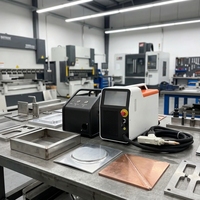 Machine de soudage au laser portative de type nouveau 4 en 1, facile à utiliser, 700 W, petite, refroidie par air, pour métal