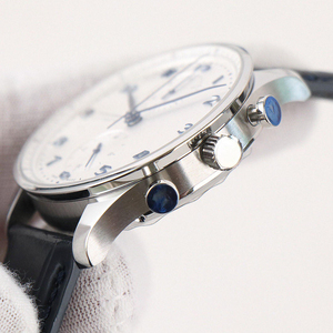 High-quality men's mechanical wristwatch, stainless steel <b>automatic</b> <b>chronograph</b>, business luxury design. - Product Image 6