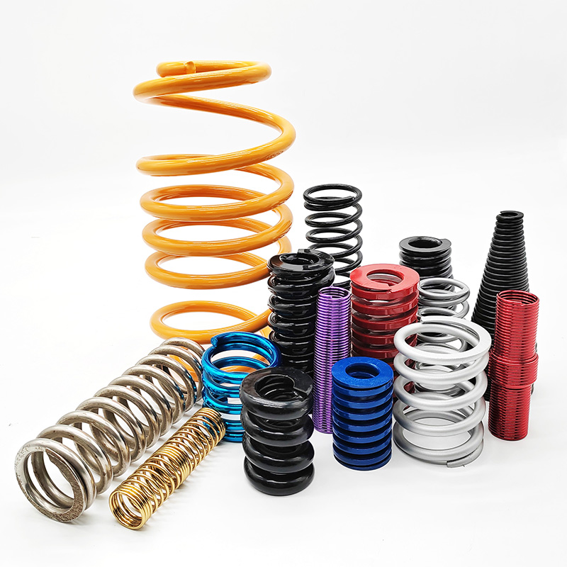 automobile big metal air suspension spring helical car damping spring shock absorber coil springs