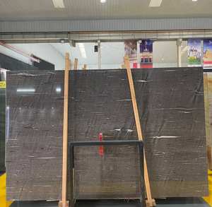 แผ่นหินควอตซ์ไซต์สีเทาหรูหรา ขัดเงาทันสมัย กันน้ำ สำหรับเคาน์เตอร์ในร่ม แผ่นผนัง ขนาดปรับแต่งได้ ออกแบบกราฟิก - Product Image 5