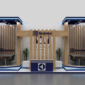 Fuar Standı Gösterim Panelleri Duvar Sanatı Müze Sergi Duvarları Sergi Standları Kabin Bölücüler Duvar Paneli Ahşap Fon - Product Image 6