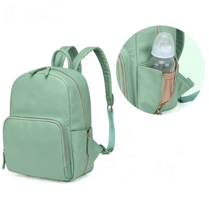 <span class=keywords><strong>Sac</strong></span> à <span class=keywords><strong>dos</strong></span> de maternité en cuir PU à motif géométrique, imperméable, avec fermeture éclair, cadre interne, organisateur pour bébé, <span class=keywords><strong>sac</strong></span> fourre-tout pour maman, doublure en coton - Product Image 5
