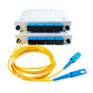 High Quality FTTH FTTB 1X4 1x8 1X16 Sc-Upc/APC ABS Box Splitter Module Inserted Type PLC Splitter - Product Image 6