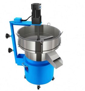 Tamis vibrant en acier inoxydable de haute qualité de 500 mm de diamètre pour poudre, petit tamis expérimental pour farine et poudres - Product Image 6