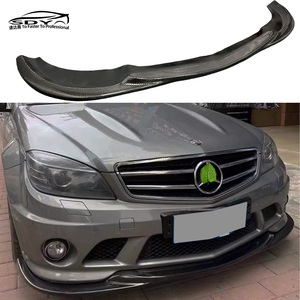 ขอบกันชนหน้า W204ขอบคาร์บอนไฟเบอร์รูปตัววีสำหรับ Mercedes Benz W204 <span class=keywords><strong>C</strong></span> <span class=keywords><strong>Class</strong></span> - Product Image 2