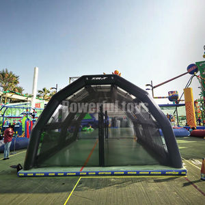 Terrain de sport de baseball gonflable <span class=keywords><strong>portable</strong></span> personnalisé de haute qualité Cage de baseball au bâton de baseball avec filet - Product Image 1