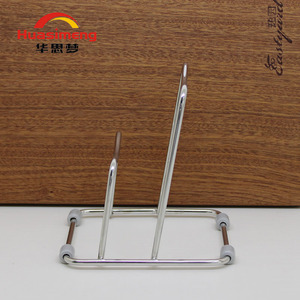 Stainless Steel Pot Lid Cutting Board Rack Square Multi-purpose Installation Free Draining Storage Kitchenware - Product Image 3