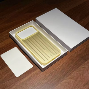 Étui de téléphone portable de luxe en alliage d'aluminium, coque antichoc en métal, anti-traces de doigts, IMD, conçu pour 17 Pro Max - Product Image 3