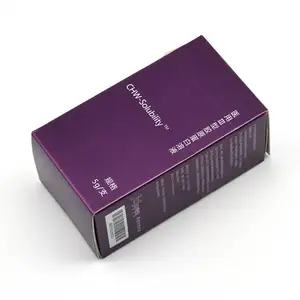 사용자 정의 럭셔리 접는 포장 종이 pvc 투명 창 상자 선물 화장품 보석 팩